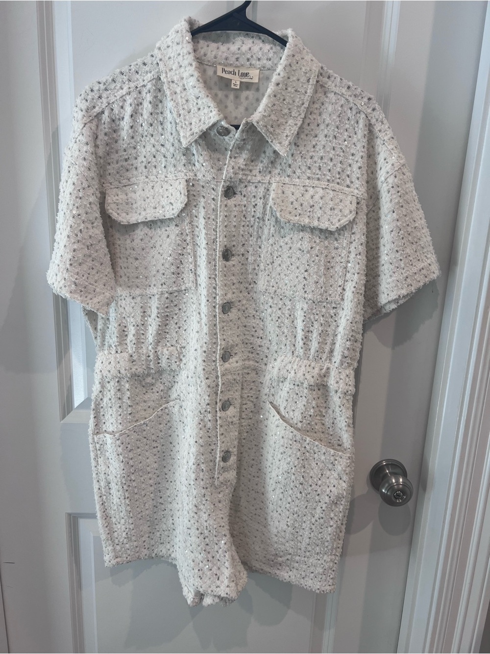 Peach Love California Romper Size Large